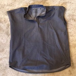 Figs Rafaela top in graphite size xxs